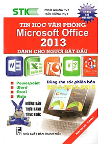 Tin học văn phòng Microsoft Office 2013 dành cho người bắt đầu