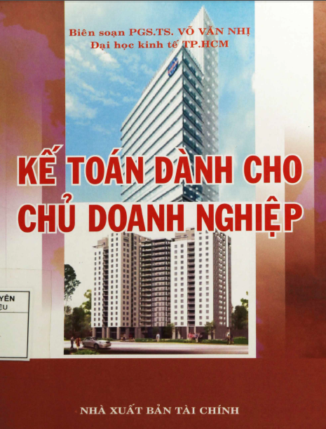 Kế toán dành cho chủ doanh nghiệp