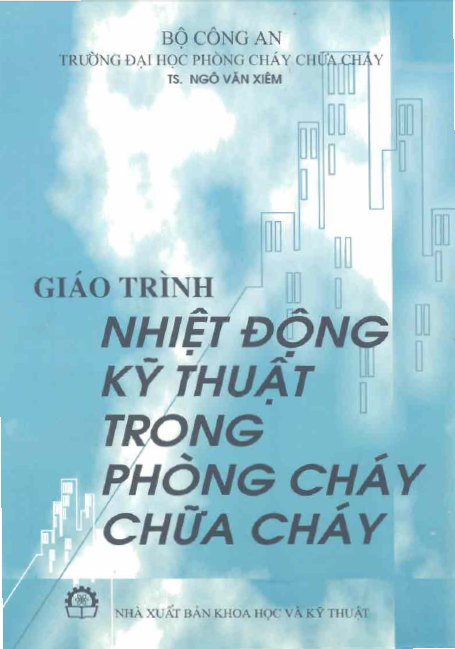 Giáo trình nhiệt động kỹ thuật trong phòng cháy chữa cháy