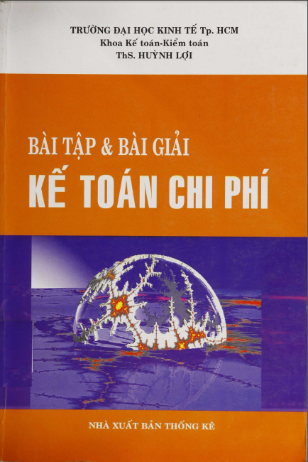 Bài tập và bài giải kế toán chi phí