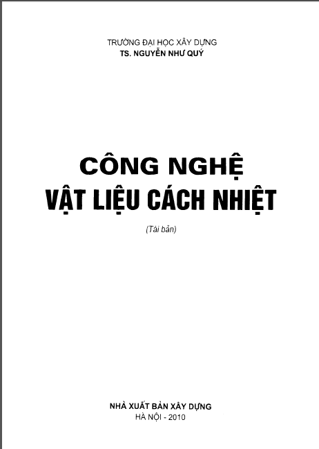 Công nghệ vật liệu cách nhiệt