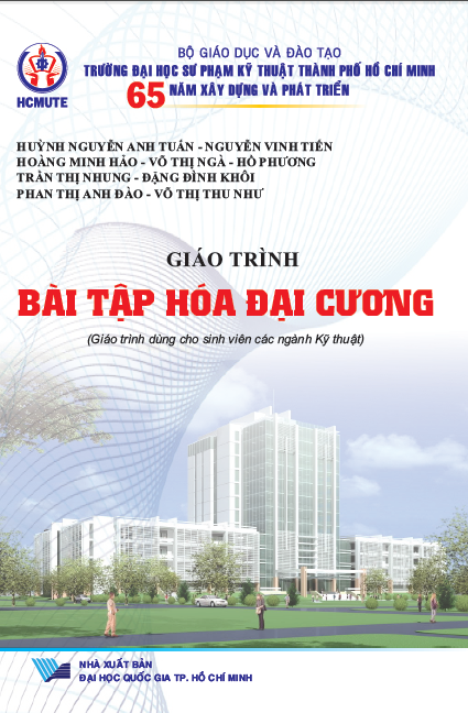 Giáo trình Bài tập hóa đại cương