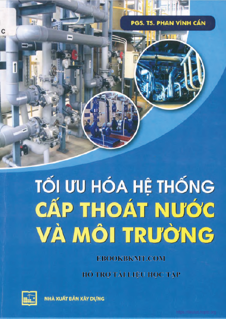 Tối ưu hóa hệ thống cấp thoát nước và môi trường