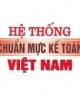 Chuẩn mực kế toán Việt Nam