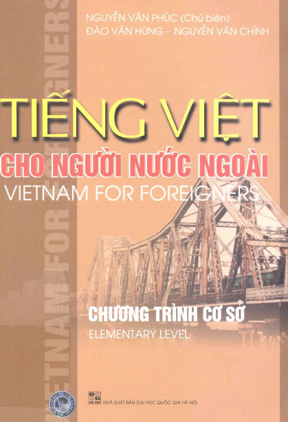 Tiếng Việt cho người nước ngoài.