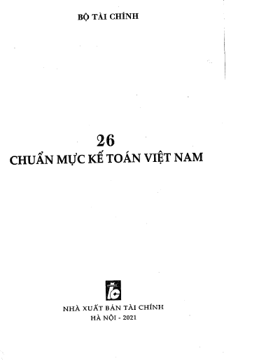 26 chuẩn mực kế toán