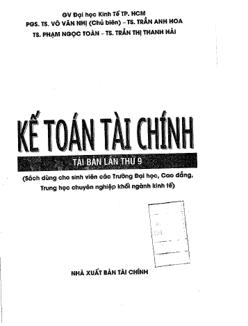 Kế toán tài chính