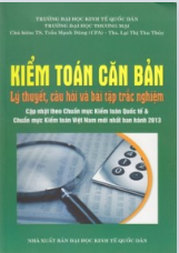 Kiểm toán căn bản lý thuyết câu hỏi và bài tập trắc nghiệm