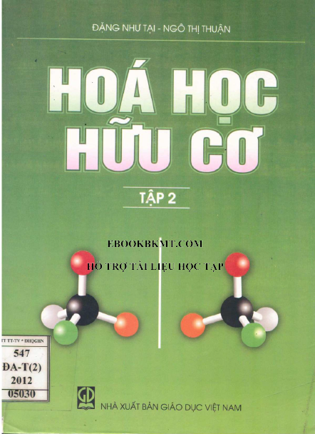 Hóa học hữu cơ - tập 2