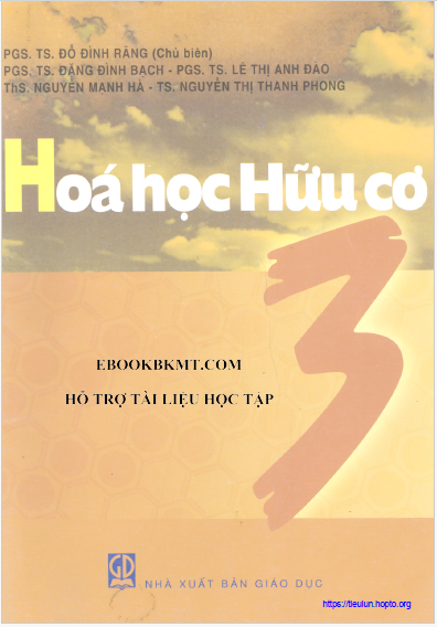 Hoá học hữu cơ - tập 3