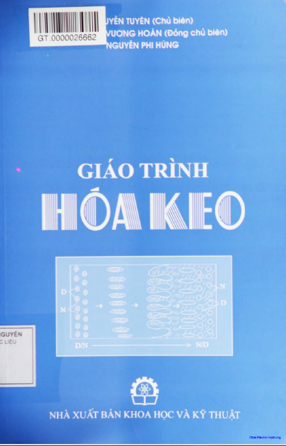 Giáo trình Hóa keo
