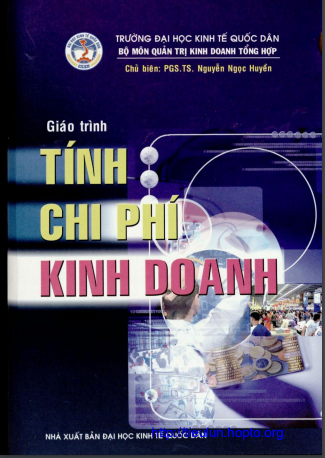Giáo trình Tính chi phí kinh doanh