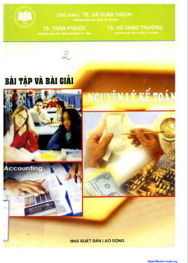 Bài tập và bài giải nguyên lý kế toán- Phần 2