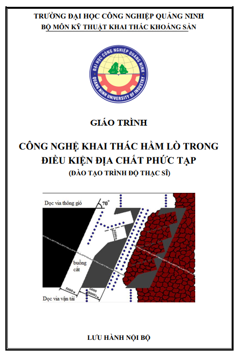 GT công nghệ khai thác hầm lò trong điều kiện địa chất phức tạp (thạc sĩ)