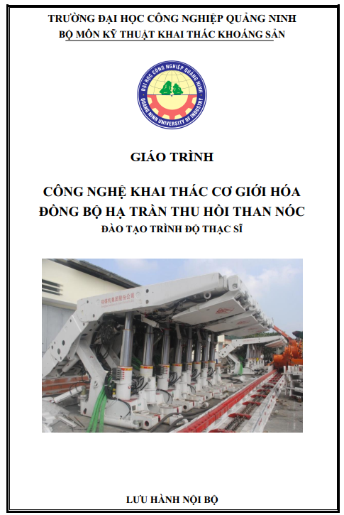 GT Công nghệ khai thác cơ giới hoá đồng bộ hạ trần thu hồi than nóc (thạc sĩ)