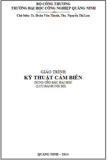 Giáo trình kỹ thuật cảm biến