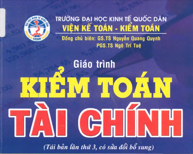 Giáo trình kiểm toán tài chính (2012)