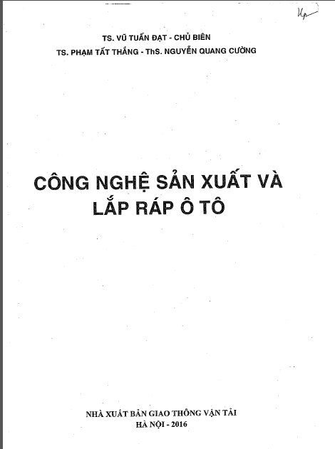 Công nghệ sản xuất và lắp ráp ô tô