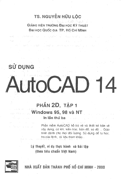 Sử dụng AutoCAD 14 tập 1