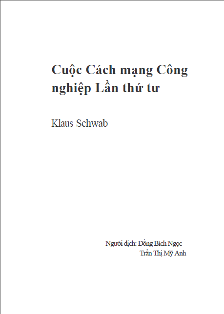 Cuộc cách mạng công nghiệp lần thứ tư