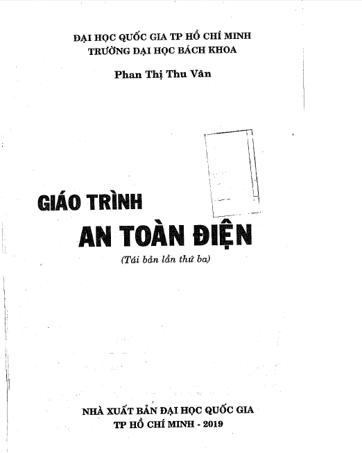 Giáo trình An toàn điện