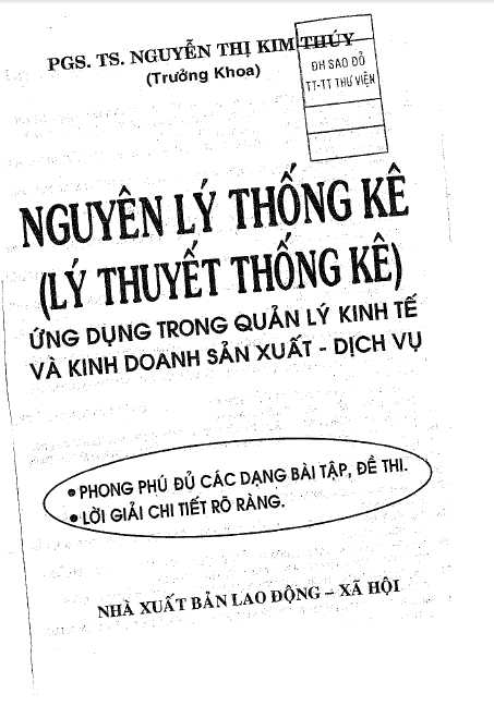 Nguyên lý thống kê