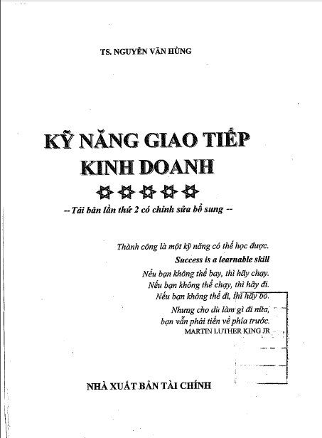 Kỹ năng giao tiếp kinh doanh