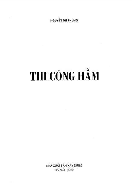 Thi công hầm