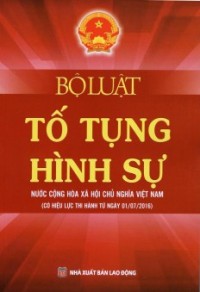 Bộ luật Tố tụng hình sự