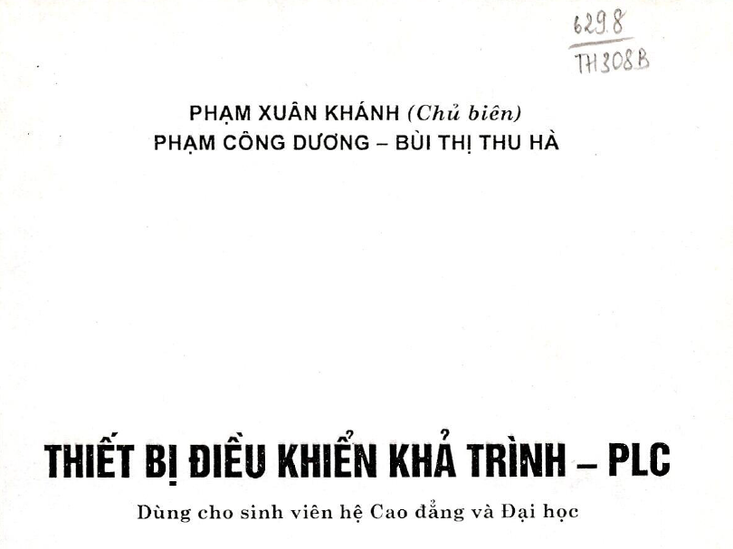 Thiết bị điều khiển khả trình PLC