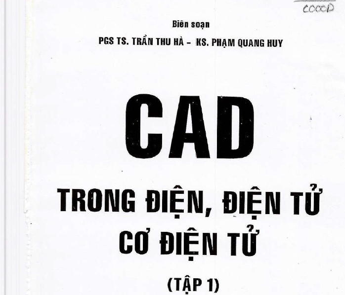 Cad trong điện, điện tử, cơ điện tử