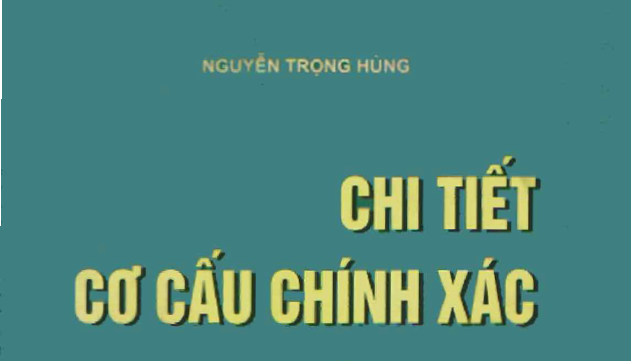 Chi tiết cơ cấu chính xác