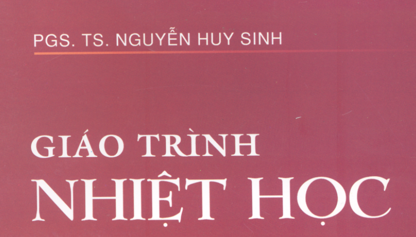 Giáo trình nhiệt học