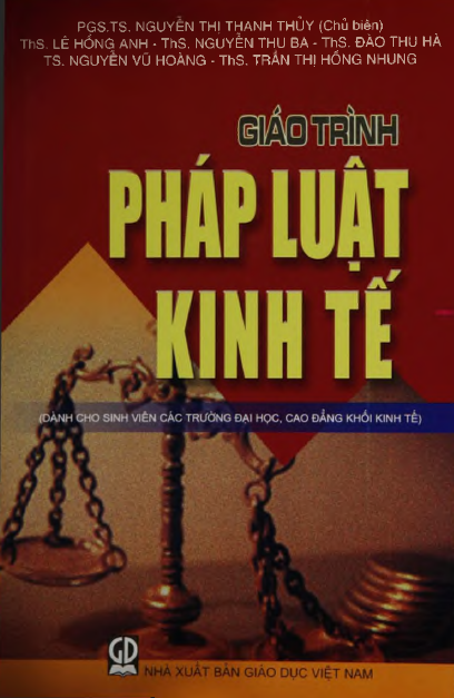 Giáo trình pháp luật kinh tế