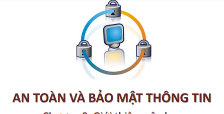 Bài giảng an toàn và bảo mật thông tin