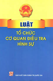 Luật Tổ chức cơ quan điều tra hình sự