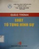 Giáo trình Luật tố tụng hình sự: Phần 1