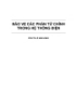 Bảo vệ các phần tử chính trong hệ thống điện