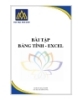 Bài tập bảng tính - Excel