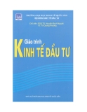 Giáo trình kinh tế đầu tư