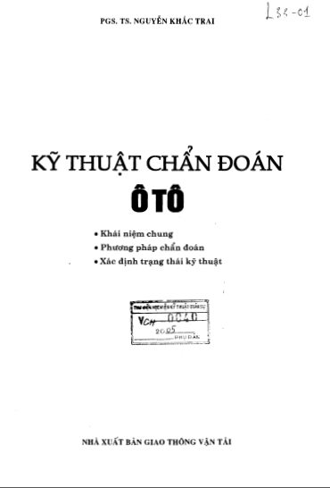 Kỹ thuật chẩn đoán ô tô