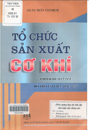 Tổ chức sản xuất cơ khí