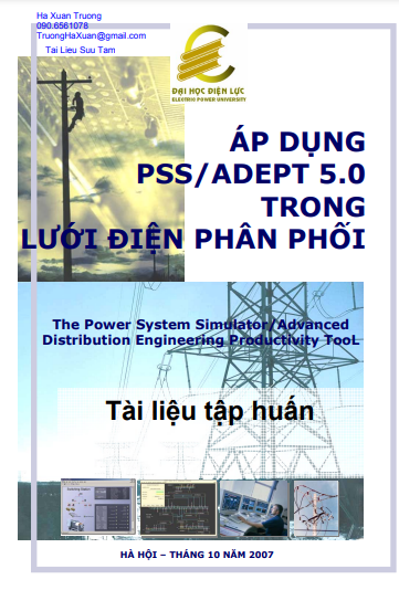 Áp dụng PSS/ADEPT 5.0 Trong lưới điện phân phối