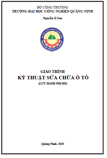 Giáo trình Kỹ thuật sửa chữa ô tô