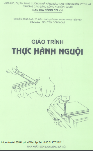 Giáo trình thực hành nguội