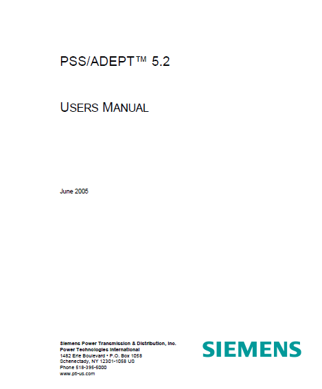 PSS/ADEPT USERS MANUAL