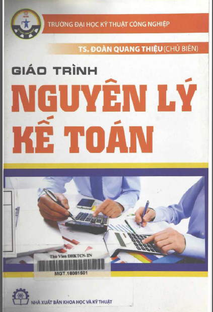 Giáo trình nguyên lý kế toán