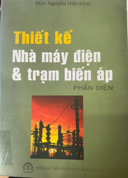 Thiết kế nhà máy điện và trạm biến áp