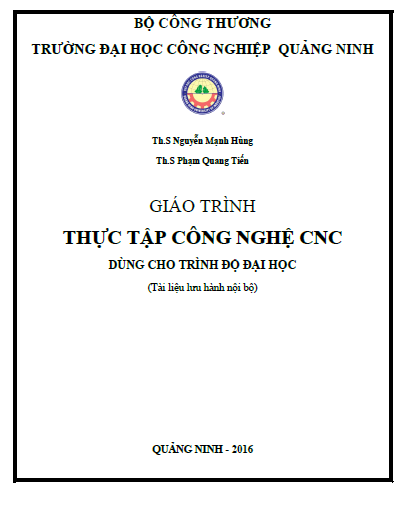 Giáo trình thực tập công nghệ CNC