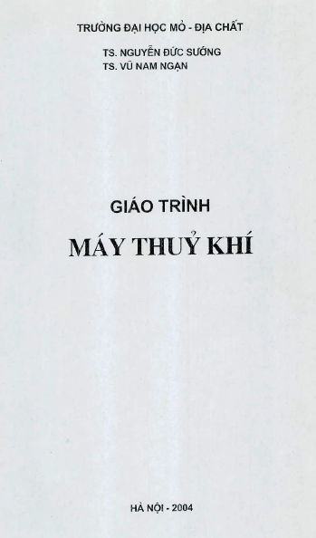 Giáo trình máy thủy khí